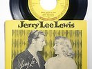 SUPERB Original Jerry Lee Lewis SUN 281 Picture Sleeve & 45 Great Balls of Fire