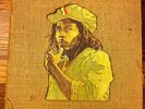 Bob Marley Rastaman Vibration LP Super RARE Hemp Burlap Promo Box w/ Book Reggae