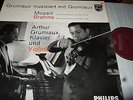 GRUMIAUX : MOZART/BRAHMS SONATE ES DUR/A DUR LP PHILIPS A 02078 NL