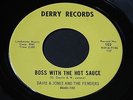 Davis & Jones   Boss with the Hot Sauce / Love is Real   northern soul R&B 45 M-