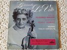 HMV ALP 1104 ED1 GIOCONDA DE VITO / BRAHMS VIOLIN CONCERTO, England Pressing