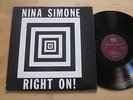 Nina Simone - Right On LP Rare Soul Jazz Vocals on Roker
