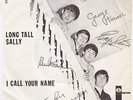 BEATLES Long Tall Sally RARE Denmark 45 UNIQUE danish p/s I Call Your Name HEAR