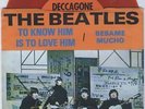 Beatles - (Single) - To Know Him ... +1 - Deccagone - Not for Sale ( M- / VG+ )