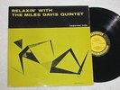 Original Jazz album Prestige label 7129 THE MILES DAVIS QUINTET  Relaxin' With
