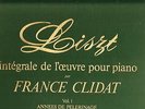 VEGA - FRANCE CLIDAT - LISZT COMPLETE PIANO WORKS - 6 VOLUMES / 24 LP