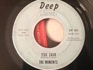RARE NORTHERN SOUL 45' ... THE MOMENTS ( DEEP )