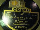 4X RECORDS 78RPM  CELLO  ANDRE LEVY