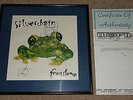SILVERCHAIR FROGSTOMP SIGNED & FRAMED LP VINYL COVER WITH COA [1996 TOUR SYDNEY]