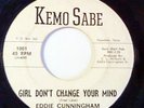 Eddie Cunningham and the Lone Rangers on Kemo Sabe Records-Rare Garage 45