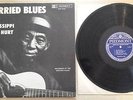 MISSISSIPPI JOHN HURT   Worried Blues LP   Rare Piedmont Orig