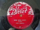 78 rpm - Rare R&B/Doowop - FIVE THRILLS - Wee Wee Baby/Gloria PARROT 800 Clean