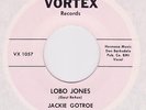 Jackie Gotroe Lobo Jones Monster Repro Rockabilly US Vortex 45 Rare 1972