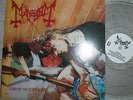 MAYHEM - Dawn of the black hearts LP Watain Morbid Clear Vinyl Rare 