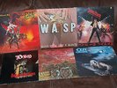 6 LPs Judas Priest, Ozzy Osbourne, W.A.S.P., DIO