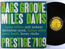 MILES DAVIS Bags Groove LP on Prestige DG mono