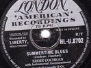 EDDIE COCHRAN  1958  ALL TIME CLASSIC 78 