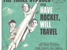 THREE STOOGES--TOUGH PICTURE SLEEVE ONLY--(HAVE ROCKET,WILL TRAVEL)--PS--PIC-SLV
