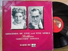 HMV ALP 1319 ED1 R/G GIOCONDA DE VITO & TITO APREA Beethoven Kreutzer Sonata