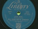 BILLY WARD & THE DOMINOES (Star Dust / Lucinda)  R&B 78 RPM RECORD