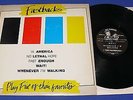FASTBACKS - Play Five of Their Favorites (No Threes) EP LP Record Punk New Wave