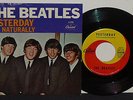 BEATLES 1965 PICTURE SLEEVE & 45 YESTERDAY / ACT NATURALLY NM/ VG+ NR