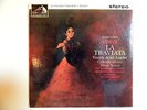VERDI LA TRAVIATA HIGHLIGHTS ROME OPERA ORCHESTRA SERAFIN  HMV  ASD 543