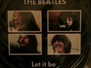 The Beatles Let It Be/You Know My Name 45RPM Picture Disc 20th Anniversary NM