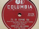 VERY RARE Lester Flatt & Earl Scruggs & Curly Seckler 78 RPM - I'll Go Stepping