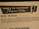Beatles  Here's to Veterans Radio Transcription, Paul McCartney, 331/3