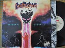 1985 VG+ Destruction Infernal Overkill DMM Metal Blade Enigma MBR 1048 w/ Insert
