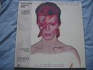 David Bowie - Aladdin Sane - rare US 1990 Ryko clear vinyl gatefold LP w obi