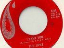 THE JIVES I WANT YOU / LOVE chicano soul FUNK Tear Drop NM 45