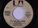 rare Soul 45 MONICA HIGGINS it's the real thing UA Hear