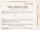 BEATLES-WHITE ALBUM-TWIN TRACK MONO REEL TO REEL TAPE-DTA-PMC 7067/8