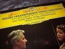 ANNE-SOPHIE MUTTER MOZART VIOLIN CONCERTOS 3&5 LP SIGNED AUTOGRAPH DGG COVER NM