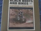 THE KICKSTANDS Black Boots and Bikes LP rare 1964 hot rod surf w/ poster G USHER