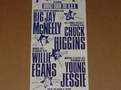 Big Jay McNeely/Chuck Higgins/Willie Egans 1983 Electric Ballroom Concert Poster