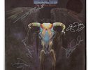 THE EAGLES  - ONE OF THESE NIGHTS SIGNED BY BAND VINYL - SLEEVE ONLY - ORIGINAL