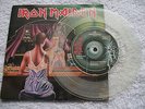 IRON MAIDEN TWILIGHT ZONE WRATHCHILD RARE 1981 CLEAR VINYL UK EMI 45 nice cond