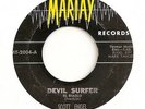 SCOTT ENGEL 45 DEVIL SURFER EL DIABLO VG RARE SURF ROCK MARTAY 2004 WALKER