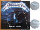 METALLICA - Ride the Lightning DOUBLE LP Heavy Vinyl  Slayer Thrash BIG 4 Ghos†