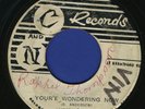 2013 ANDY & JOEY-YOU'RE WONDERING NOW-THEY SAY-REGGAE-C&N-COXSONE- 45 7