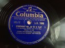 England UK Columbia Magic Notes (3) x 78 RPM Mozart Symp No 33 Karajan LX 1006-8