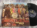 BEATLES SGT PEPPER'S * YELLOW & BLACK PARLOPHONE LABEL * INDIA PRESS LP