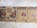 4 x 78 RPM SONATA A MAJOR LUCETTE DESCAVES WILLIAM CANTRELLE FRANCK L 745 / 748