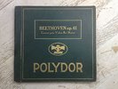 BEETHOVEN WOLFSTHAL CONCERTO VIOLIN D MAJOR 5 RECORDS 78 RPM POLYDOR VERY RARE