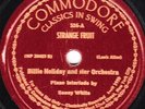 78-PRE-WAR BLUES-BILLIE HOLIDAY on COMMODORE-STRANGE FRUIT-CLASSIC