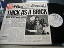 JETHRO TULL-THICK AS A BRICK-WHITE LABEL DJ LP WITH STOCK COPY BONUS