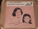 PATIENCE AND PRUDENCE--PICTURE SLEEVE ONLY on LIBERTY--(YOU TATTLETALE)--PS--PIC